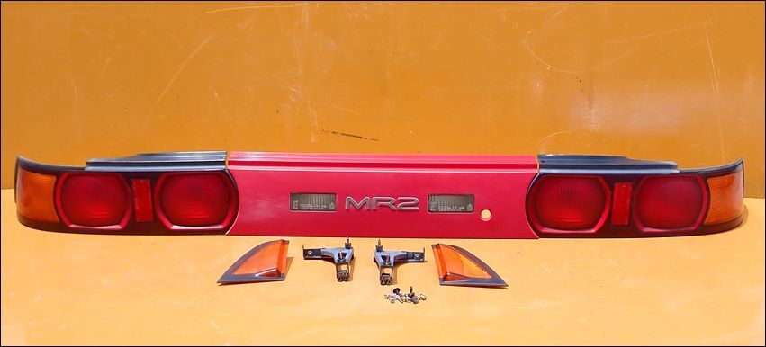 ●  освещение   проверка произведена  ... ● MR 2 MR-2 ( SW20 )  для   после рестайлинга  3 модель    оригинальный   задний    light   лампа  ＋  накладка   комплект  ●