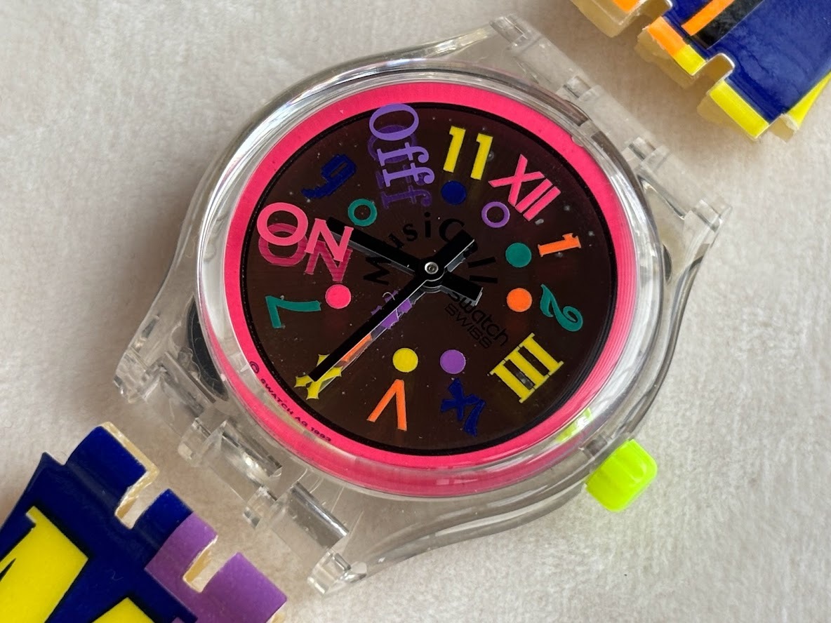SWATCH ... часы   　　　　MusiCall 　　　　１９９ 3 года  　　　　　 работа   товар  　　　　　 батарея  новый товар  замена ...