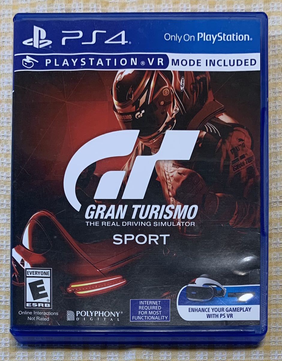 ●【 подержанный товар 】PS4  название  GRAN TURISMO SPORT POLYPHONY DIGITAL