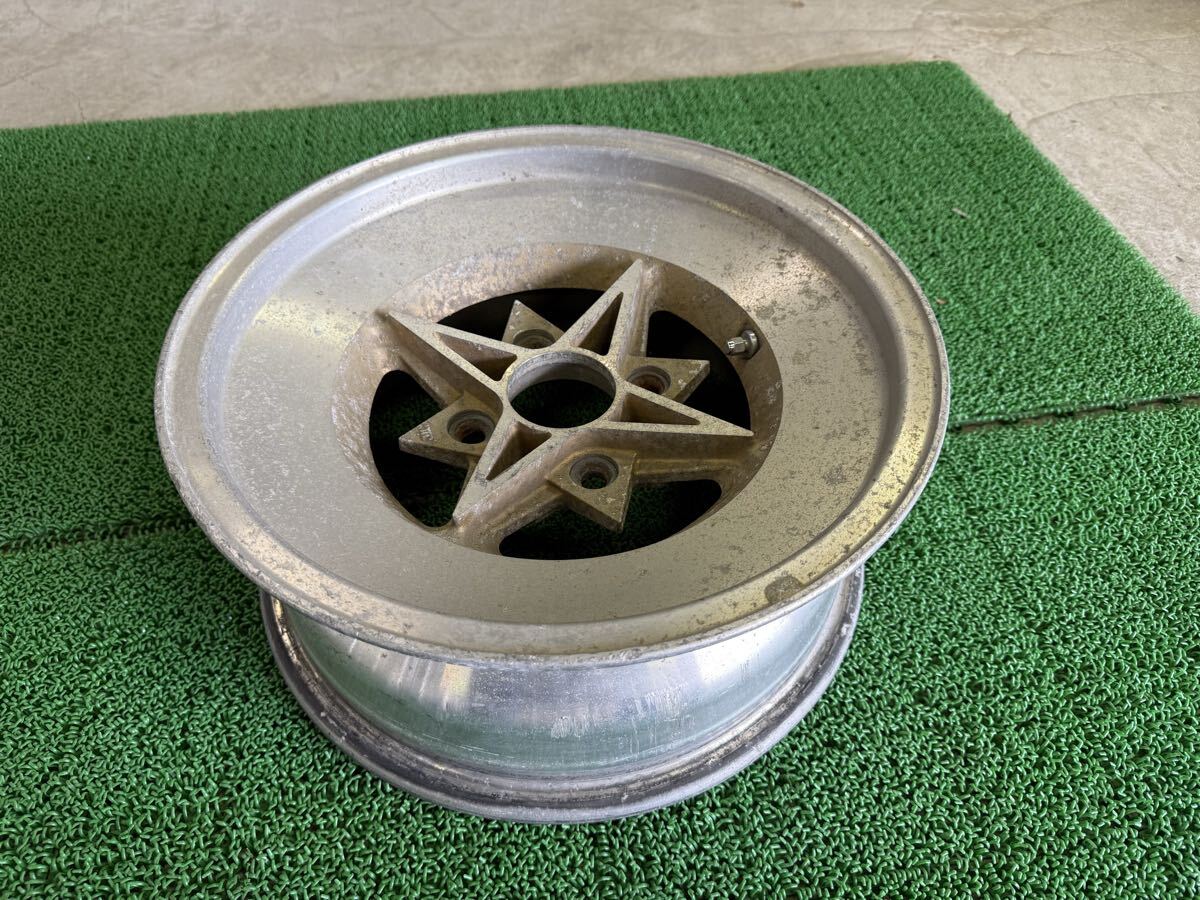 ... fan  ... ... USE  On ... 15 дюймов   1шт.  　6.5J +9 PCD114.3 4H TECHNO PHANTOM  в настоящее время  вещь   старые автомобили 　(H86)