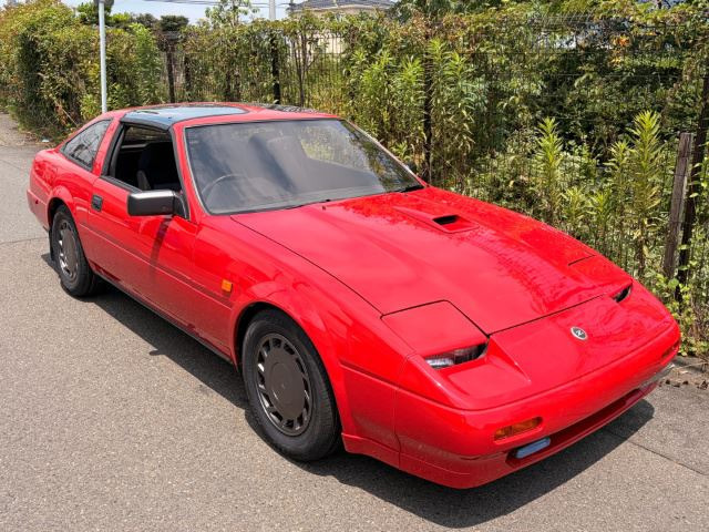 【... расходы ...】  возрат денег  гарантия  включено : Хэйсэй 1 год   Nissan   Firelady Z 2.0 200ZR-II 2by2 T... крыша   оригинальный  Recaro  ,  красный  , 5F ,  последний  модель