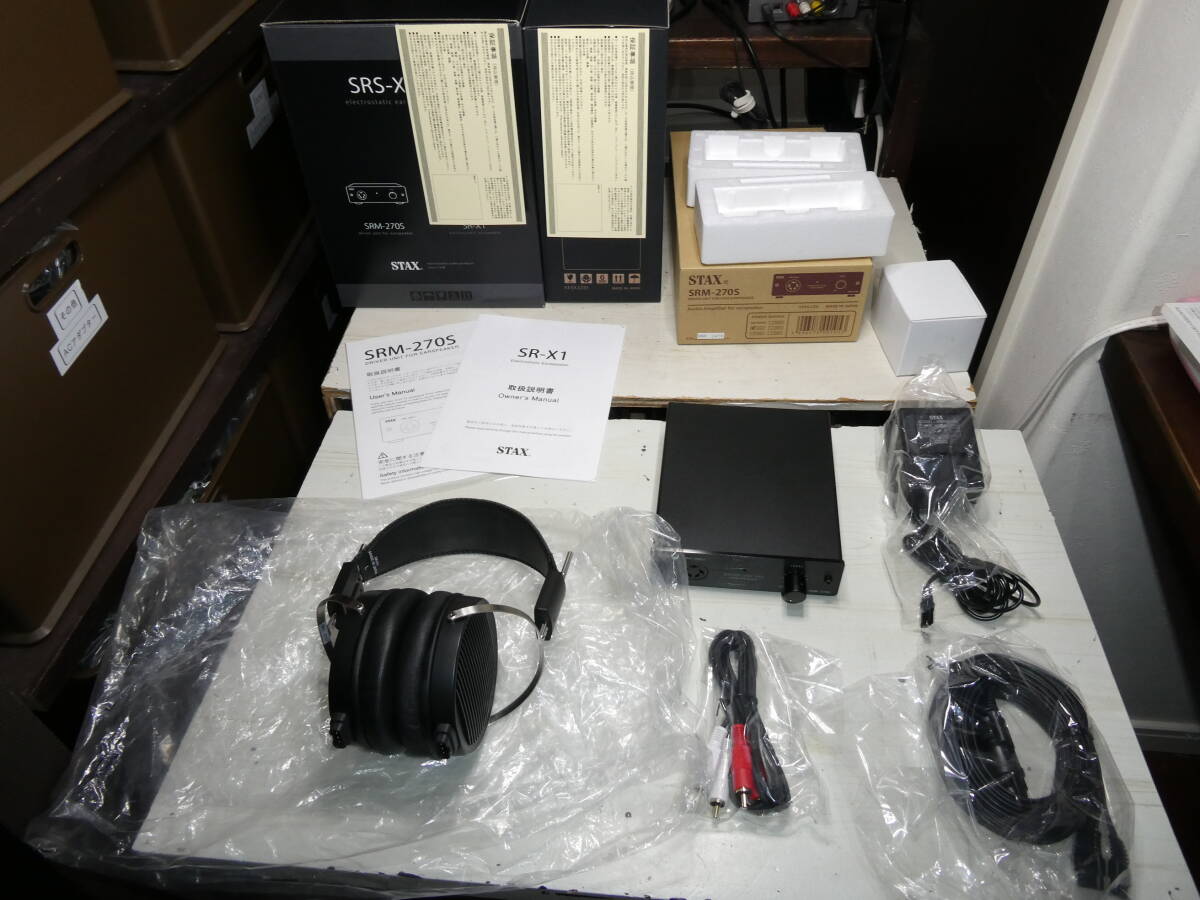 доставка бесплатно  STAX SRS-X1000 ... модель   есть   линия ... динамик  SR-X1 + SRM-270S(... развитие    комплект   модель   личное пользование  сухой ... *   блок )