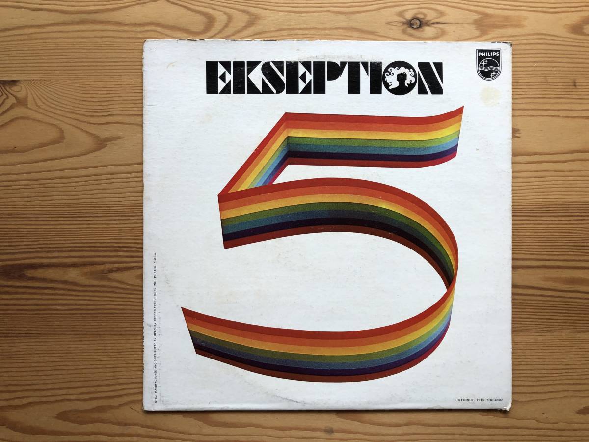 EKSEPTION★5★...★US пластинка