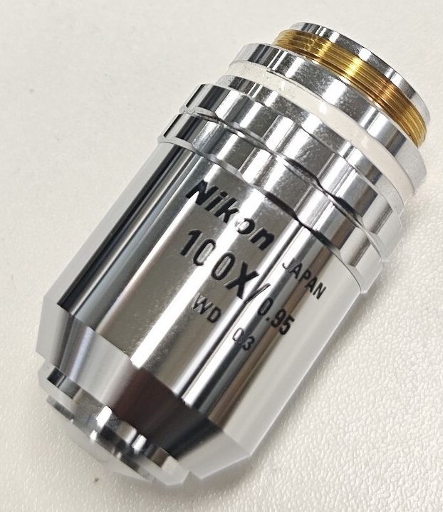 Nikon CF Plan 100×/0.95 EPI ... вещь  оптика  （∞/0） подержанный товар   MUGEN  исправление   Nikon   микроскоп ... вещь  оптика