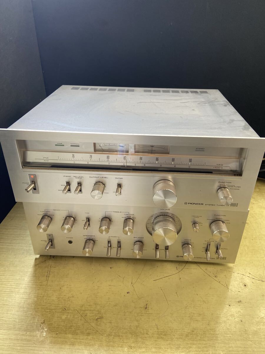 PIONEER  Pioner   интегрированный усилитель 　SA-8800I TX-8800I  тюнер  аудио аппаратура    комплект  　 продаю как нерабочий