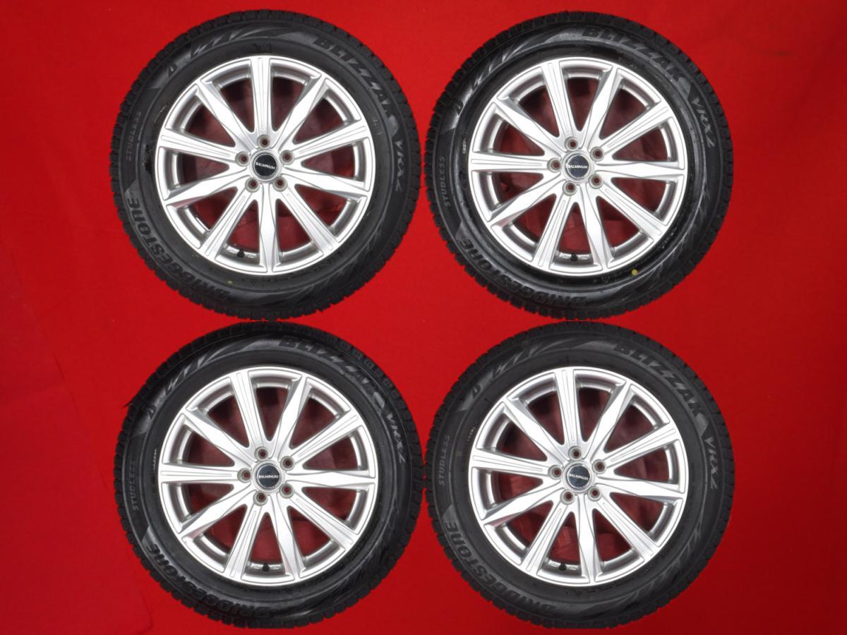 【 очень дешево   4 штуки SET】 Brigestone   Blizak  VRX2 [225/55R17] 10 спица  тип   алюминиевый диск  [7J +53 PCD100] XV  форестер   и др. stwt17