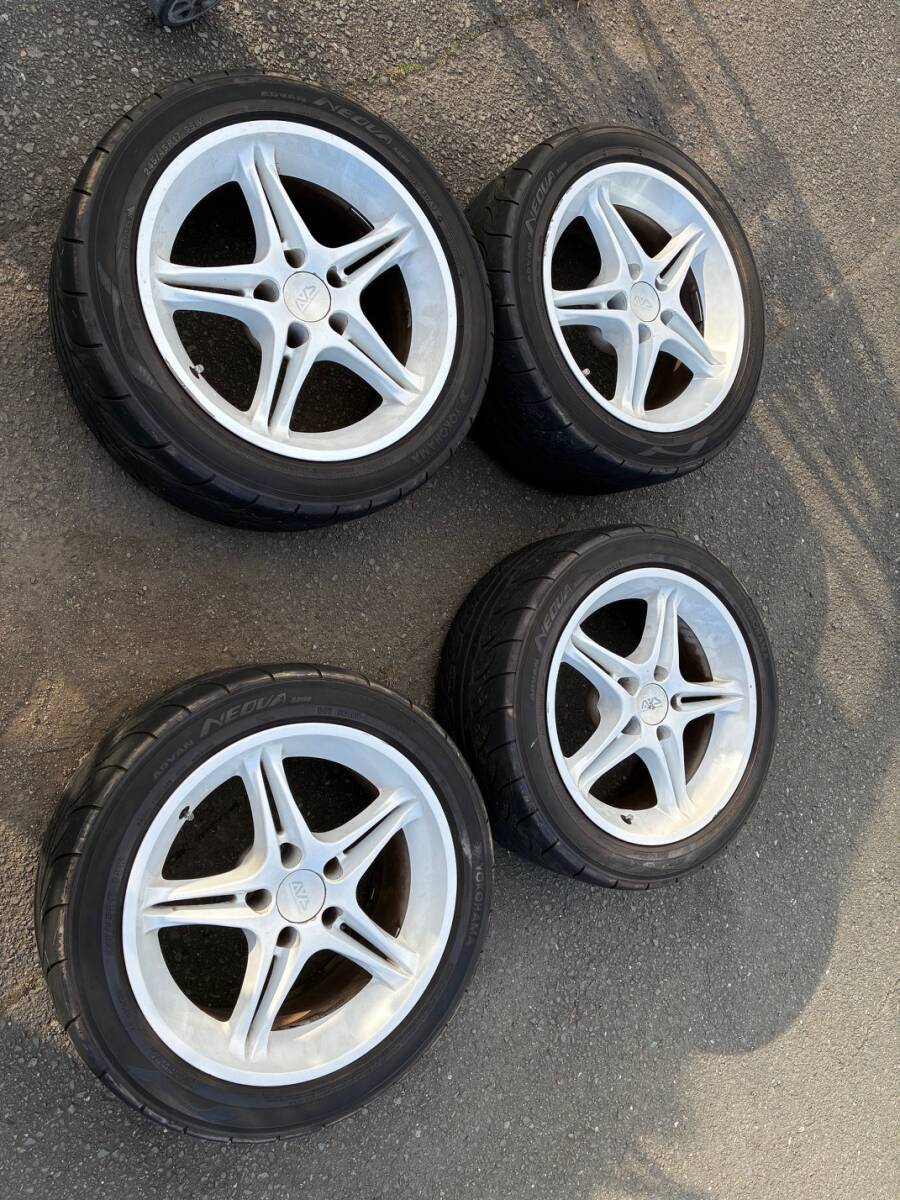 подержанный товар AVS 9J 17 дюймов  диск    4 штуки  комплект