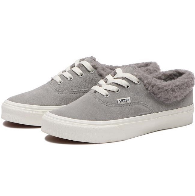 ... ...  shell ... 24cm US6   серый  VANS AUTHENTIC SHERPA ... ...  кроссовки