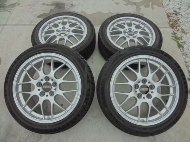 ★BBS FORGED  кованный  RG-R RG774 PCD114.3 18 дюймов  8.0J＋42 DUNLOP ENASAVE RV504 245/45R18  4 штуки  комплект  ★