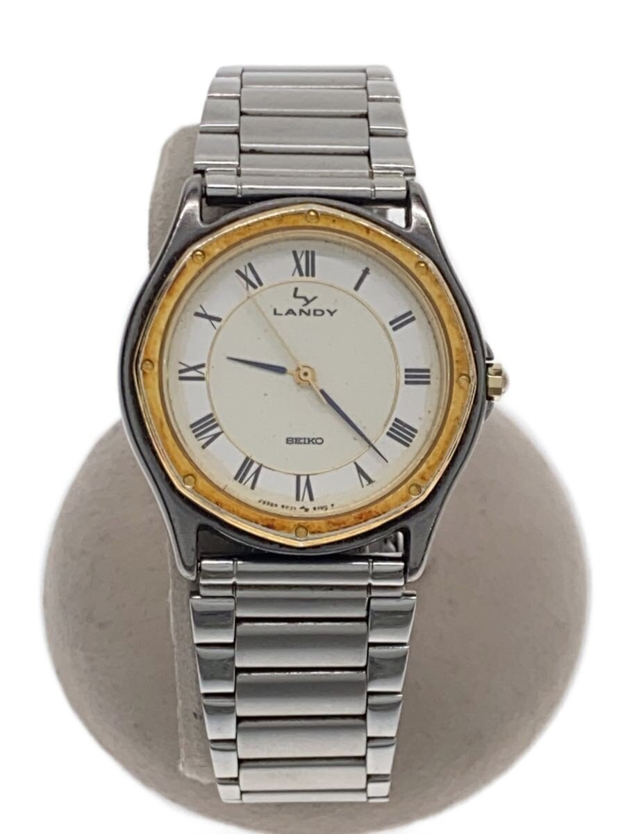 SEIKO◆ наручные часы / аналоговый / нержавеющая сталь /SLV/SLV/SS/763089//