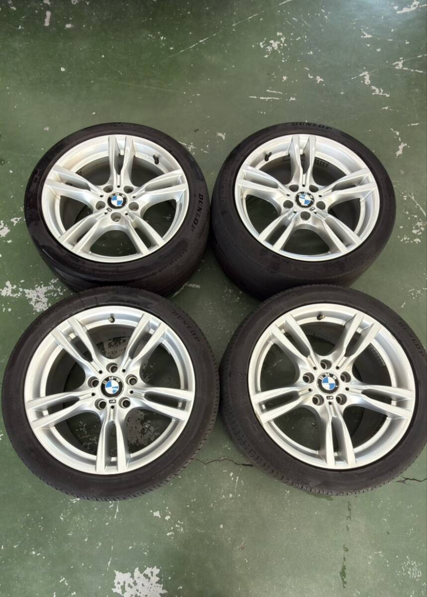BMW F30/F31 3 серия  M спорт  оригинальные диски   18 дюймов   шина  диск   4 штуки  комплект