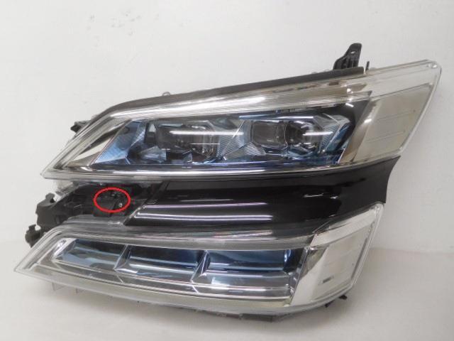 Vellfire  DBA-AGH30W  левая фара   81185-58570 ...58-94 2 окуляр LED/... кольцо   light  нет    после рестайлинга  384406