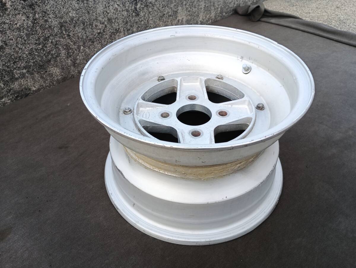★ глубокий обод ！ в настоящее время  вещь ★ SPEEDSTAR  SSR ...２ MK2★14 дюймов  8.5J 4 отверстие  PCD114.3★ редко встречающийся  размер    1шт. ★ ступени  обод   старые автомобили  AE86 GX71★