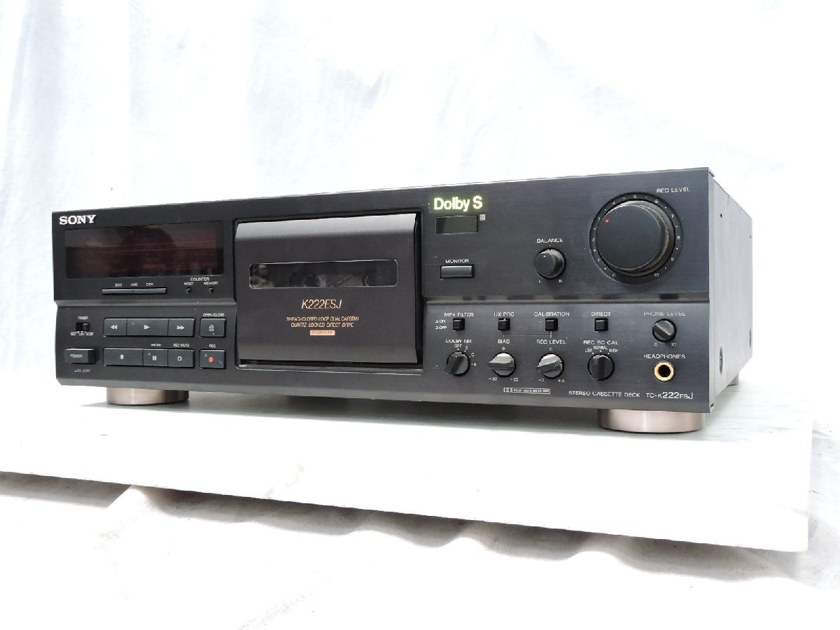 【J】SONY TC-K222ESJ  кассетная дека   Sony 3344599