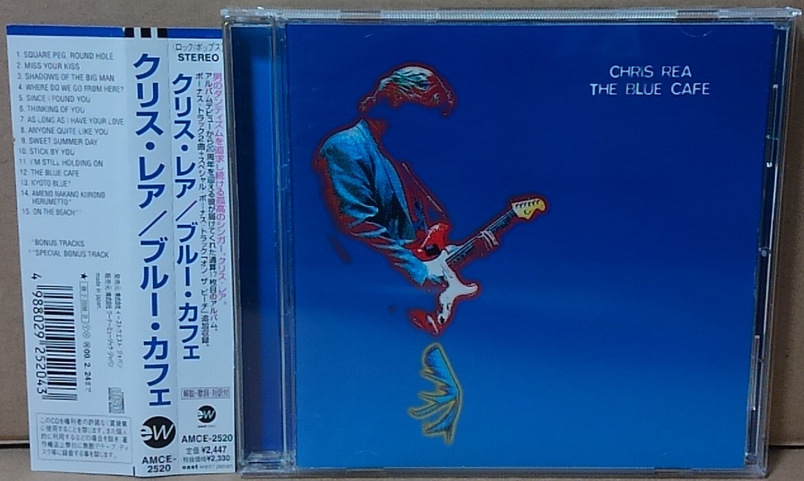 【CD】... *   редкий  /  синий   *  ...■ образец   пластинка /AMCE-2520■CHRIS REA / THE BLUE CAFE