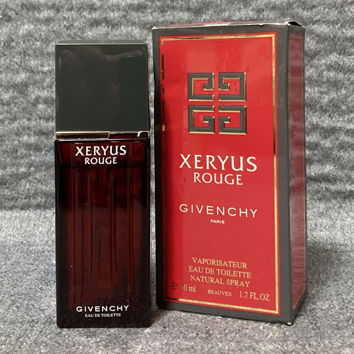 G6G381◆ ... GIVENCHY ...  rouge  XERYUS ROUGE туалетная вода   EDT  духи  50ml