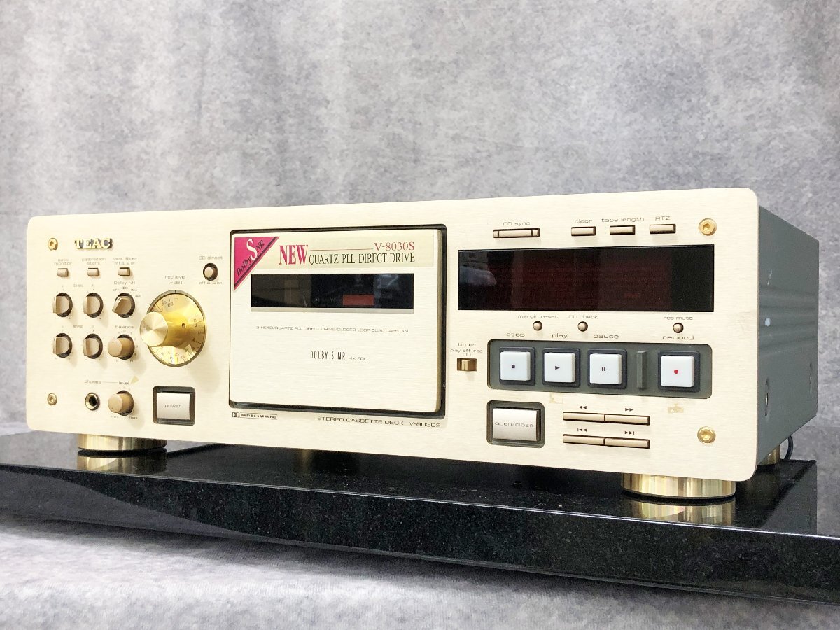 【 J 】 K2774 TEAC V-8030S  кассетная дека   TEAC  3186042
