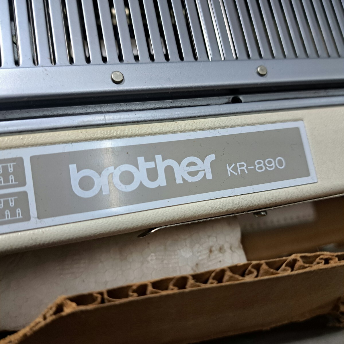 вязальная машинка  ,  вязальная машинка  ,  brother  вязальная машинка  ,  brother   электронный  вязальная машинка  ,  brother  резиновый  вязальная машинка 4.5㎜KR-890  подготовка ... товар  ,  проверка ... товар  ,  комплектующие  и др. отсутствие   нет