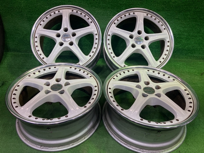 подержанный товар  18 дюймов  18×7.5J 5 отверстие  SSR GP-0 ...  evolution   не оригинальный   алюминиевый диск   4 штуки  ...  Crown   старые автомобили   и тд.