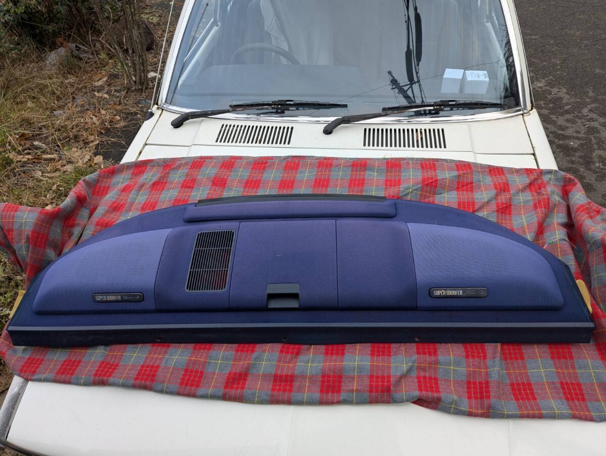 UZS131  Crown 　 задний 　 динамик  доска   　SUPER　WOOFER включено 　 багажник   доска  　 Toyota  оригинальный