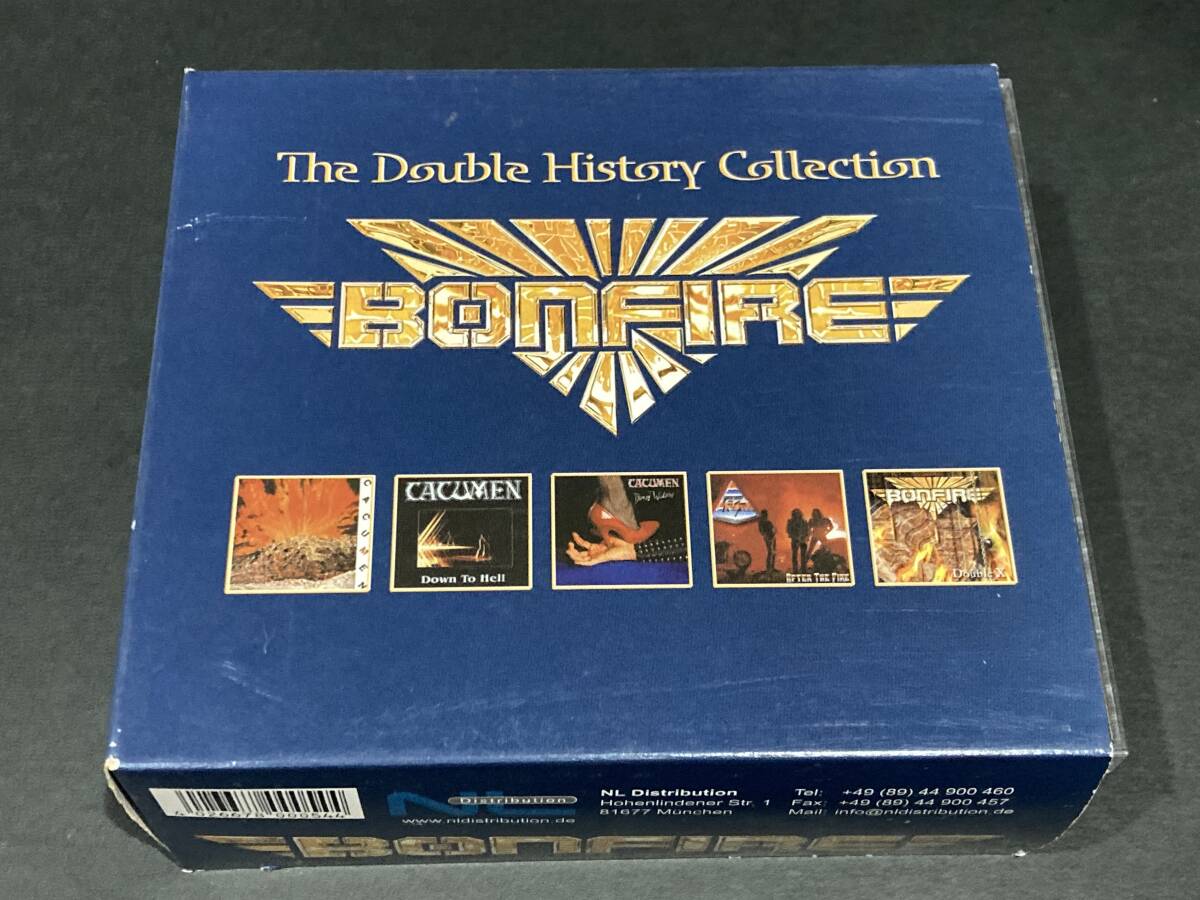 5 шт. ...BOX комплект  　BONFIRE(CACUMEN＋EZ LIVIN')/ The Double History Collection ...　... *   жесткий    импортная пластинка  CD