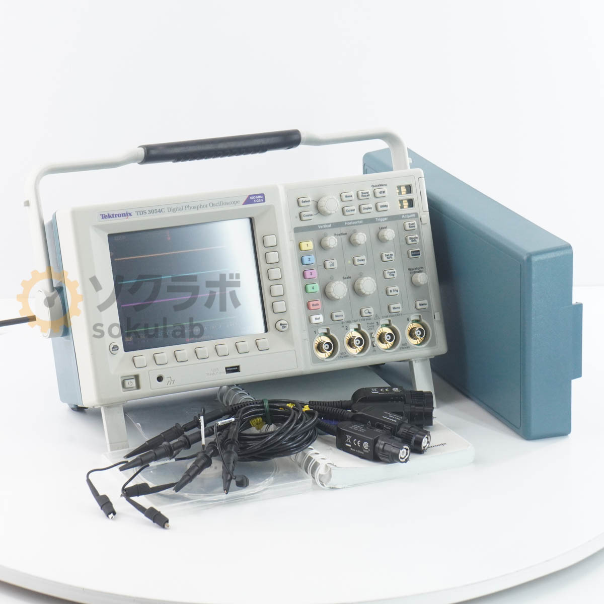 [DW]8 число  гарантия  ...2026 год  август   до  действительный   TDS 3054C TDS3054C DPO Tektronix 500MHz 5GS/s P6139B*4 Digital Phosphor Oscilloscope[08023-0275]