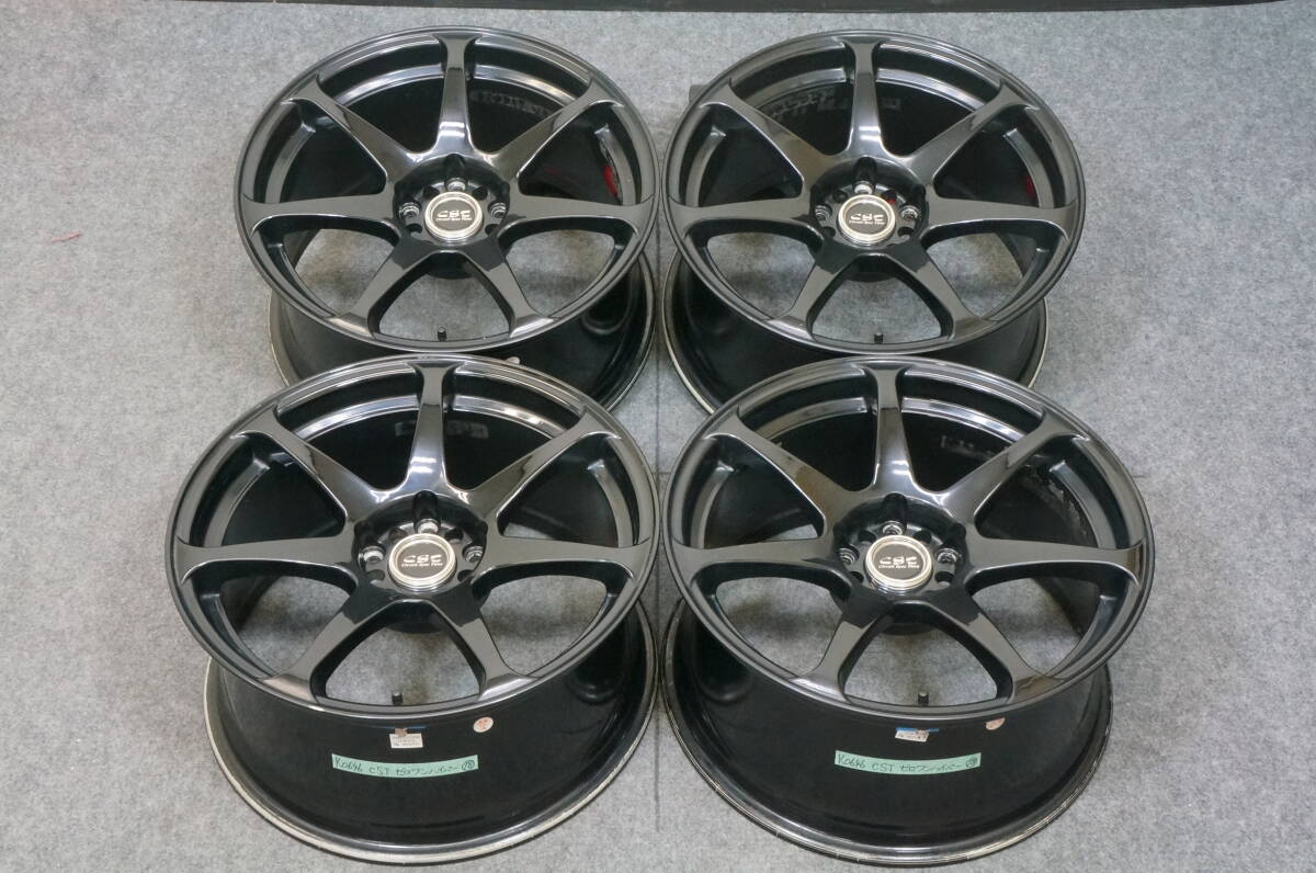 K0646【 популярный 】CST  ZERO ... ☆ PCD114.3 9J+30　 легкий (по весу) 　 дрифт 　JDM　 Chaser 　 Lancer Evolution, 　GT-R