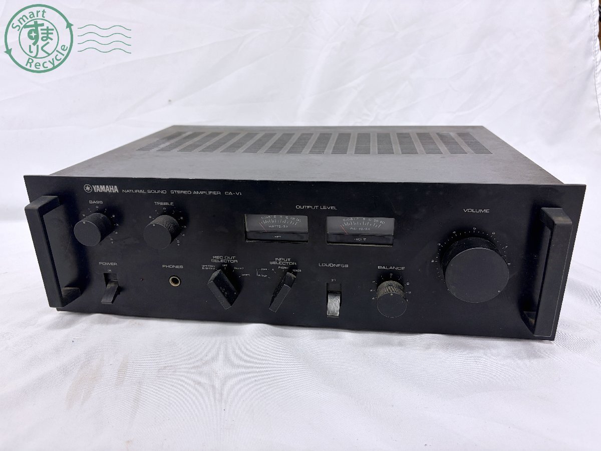 CG0701601　◎ YAMAHA  YAMAHA  NATURAL SOUND STEREO AMPLIFIER CA-VI  усилитель   аудио аппаратура    подержанный товар  used товар   товар в состоянии "как есть"   нерабочий товар  ②