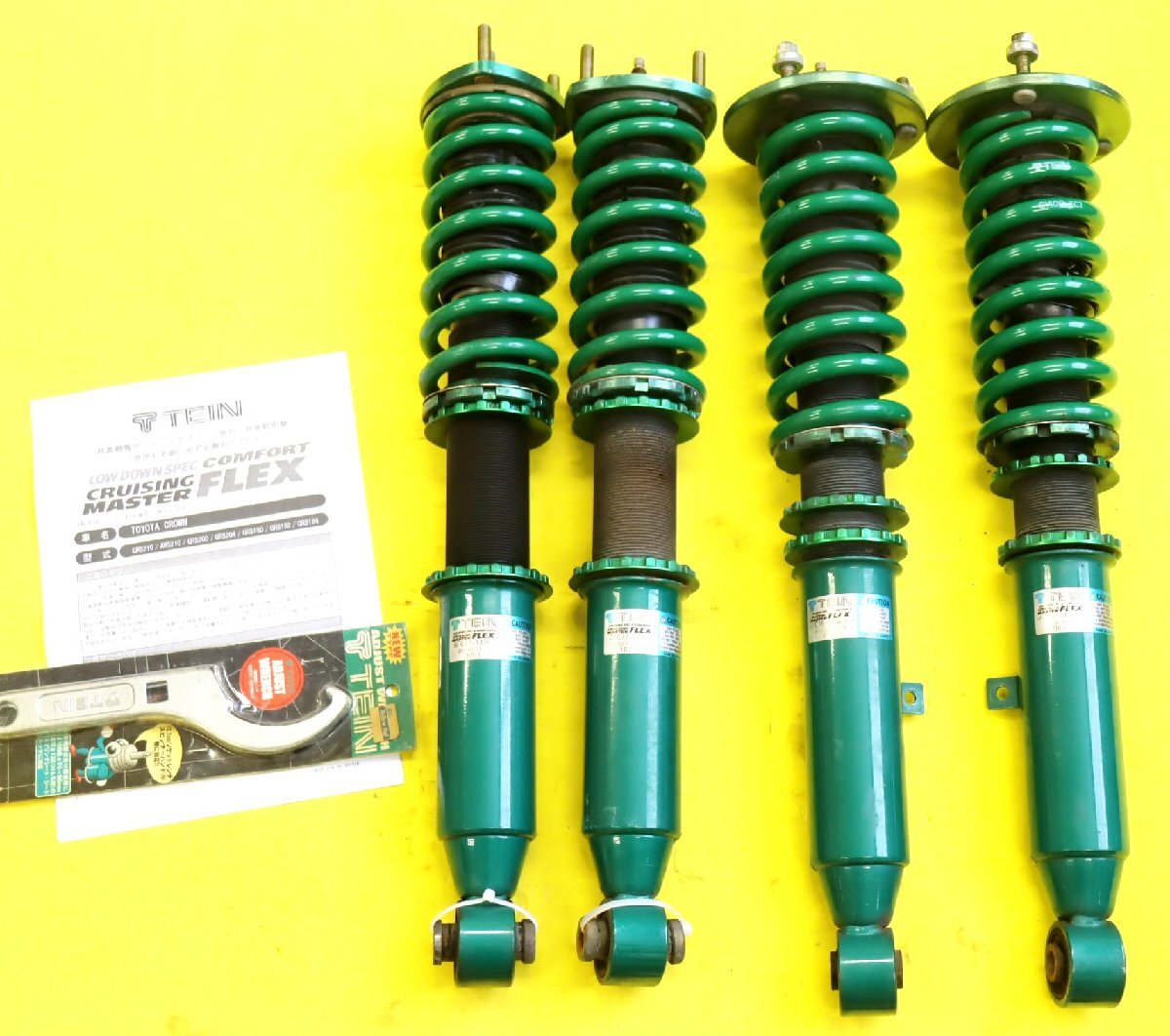 Crown  GRS210 AWS210 GRS200 GRS204 GRX120 GRX121 GRX130 GRX133 GRS180 GRS182 GRS184 TEIN( Tein ) COMFRT FLEX　 регулировка высоты машины