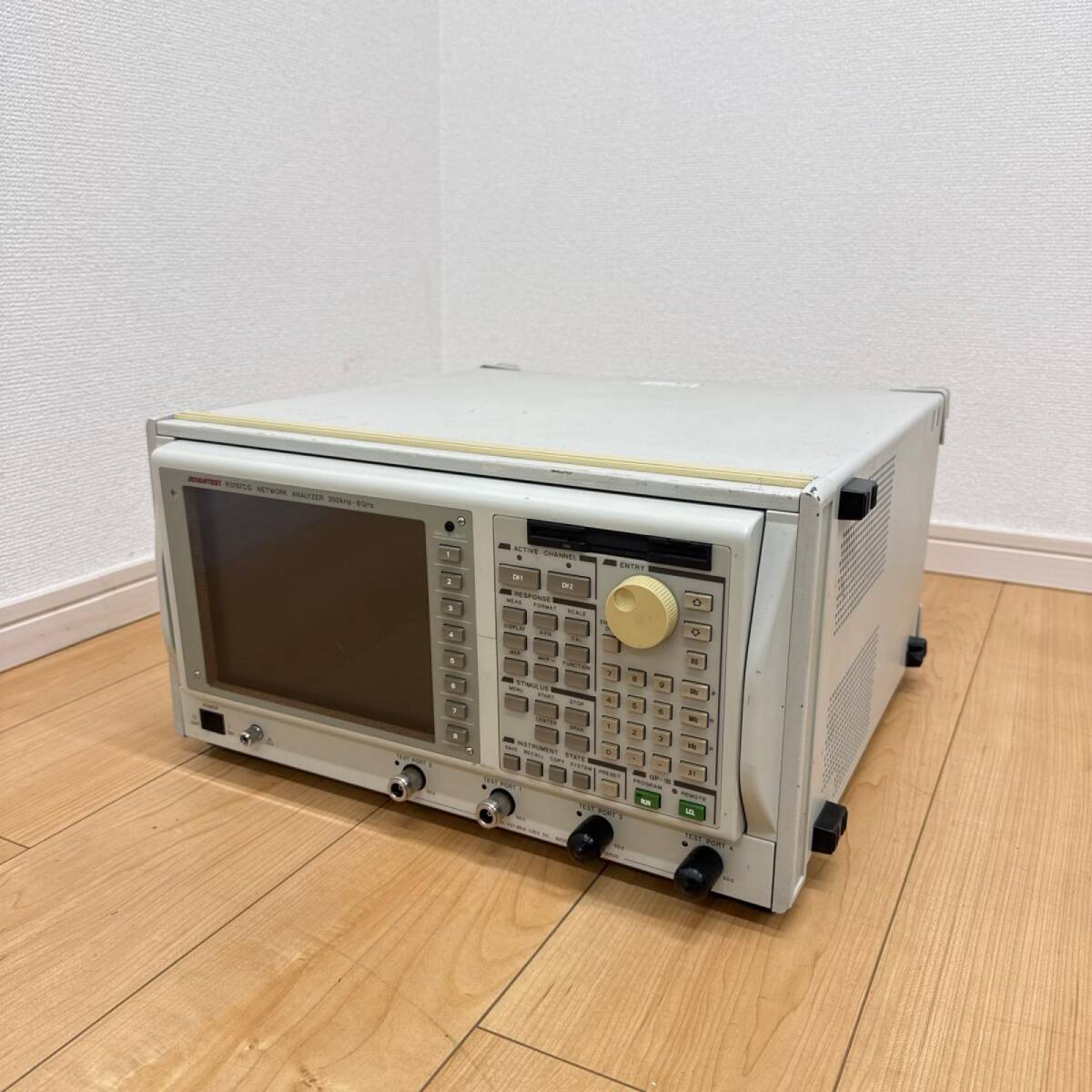 ADVANTEST R3767CG OPT.14  сетка  Work ... 4 порт    высота  ... RF  измерительный прибор    измерительный инструмент    справка  рекомендуемая розничная цена  около 48010000  йен   товар в состоянии "как есть"   обстоятельства  есть