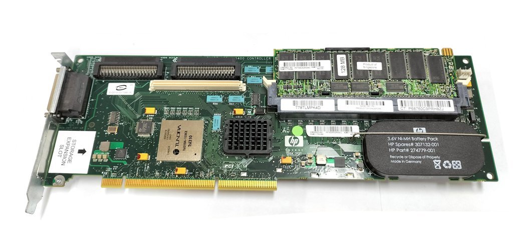 HP 322391-001 Smart...6402 / 128 MB Ultra320 SCSI карточка