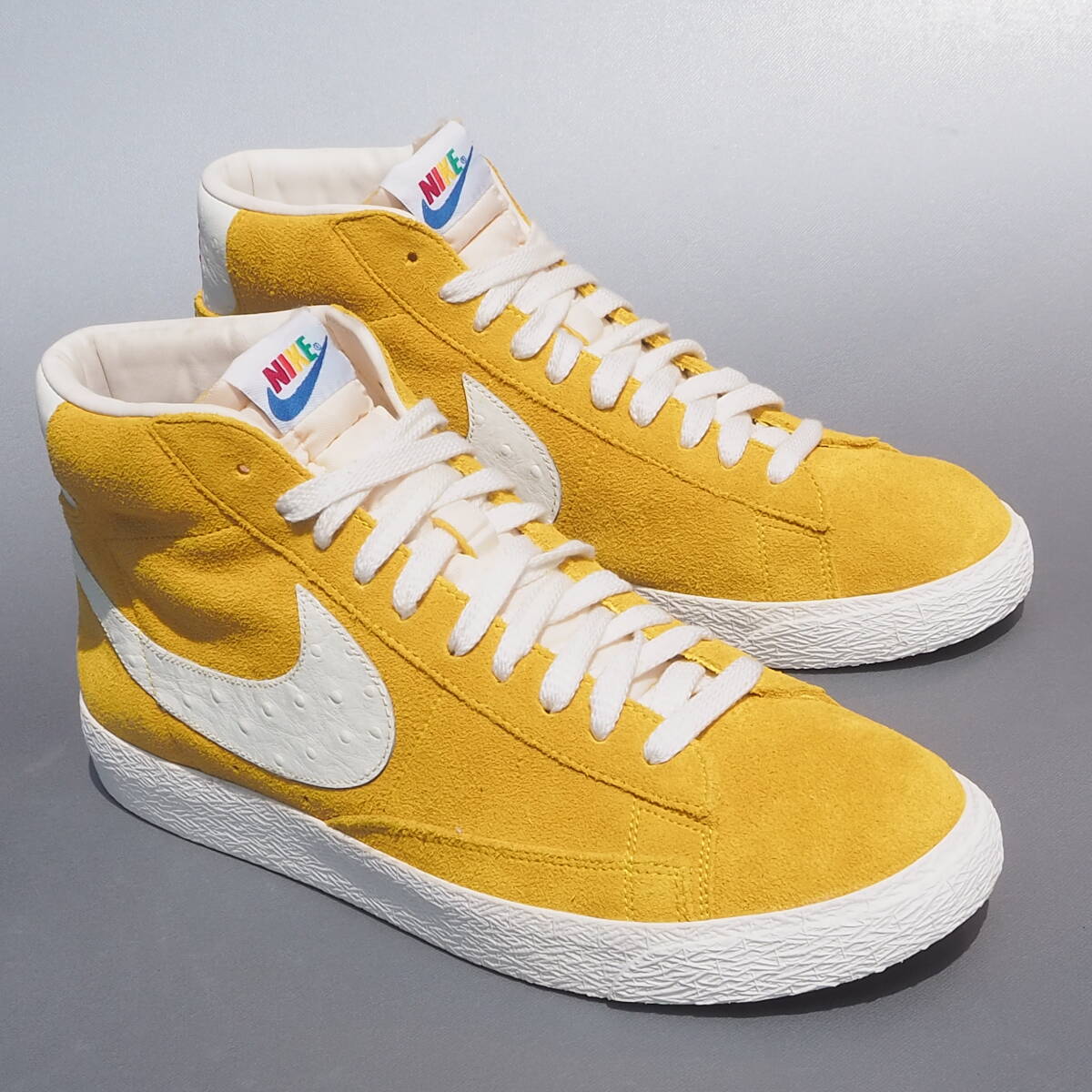 DEAD !!  новый товар  US 11/ 29cm 14 год выпуска  NIKE BLAZER MID PRM VNTG QS ... звезда  ...  с  ...   замша  ... кожа   радуга   лого