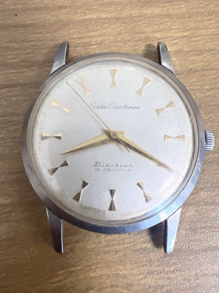 EIKO  Seiko   Sportsman  спорт ... 14025 Diashock 15 JEWELS  с ручным заводом  наручные часы   мужской