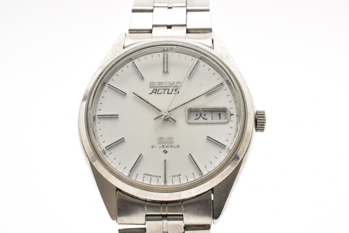 Seiko   ... SS 6306-7010  день   день  ... ...   серебристый   автоматически  скручивание    мужской   наручные часы  SEIKO