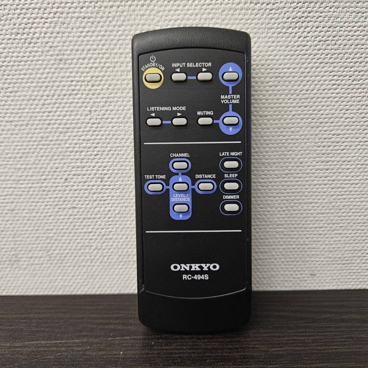 стоимость доставки 230  йен ～  проверено на работоспособность  ONKYO RC-494S  ONKYO   Пульт ДУ