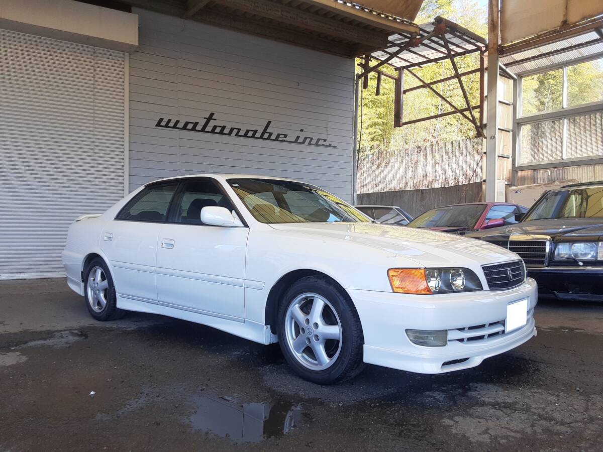 один владелец  　 красивый      оригинальный  обвес   JZX100  Chaser   TOURER S 1JZ NA AT  техосмотр  включено ...9 год  июль   Mark2   Cresta  chaser tourerS