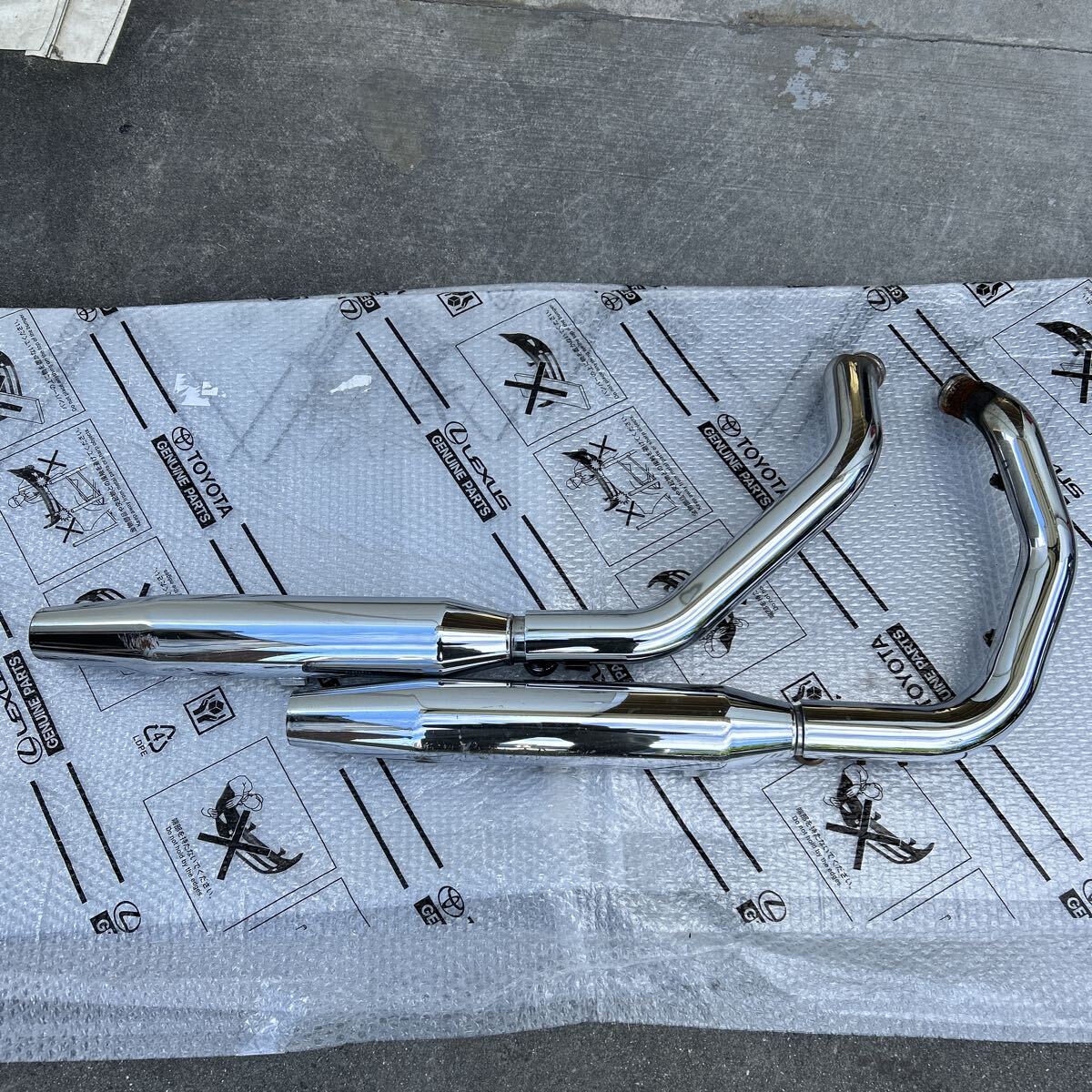 Harley   спорт  звезда    оригинальный  глушитель   Silencer  ... ... 64853-04 64854-04  труба  CYFI18