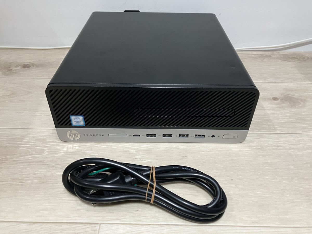 0 hp ProDesk 600 G3 SFF -　Core i5 Windows  десктоп   персональный компьютер ...  проверка включения произведена   на работоспособность не проверялось