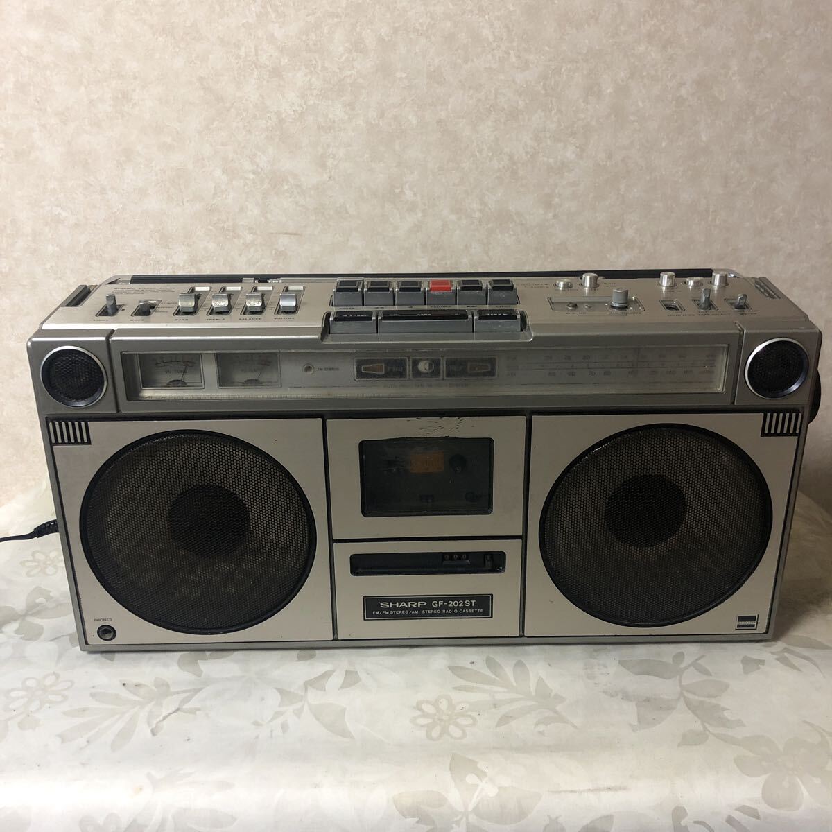 SHARP  SHARP  GF-202ST  радио  включено  стерео  лента   recorder 　 магнитола
