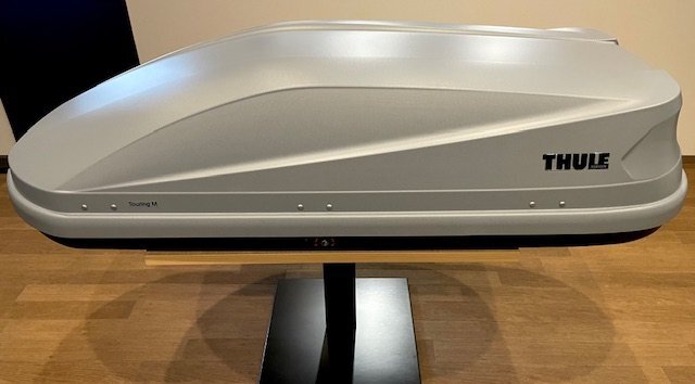 【 товар с витрины  】THULE ... Touring M 6342  TOURING M TH6342 титан  обвес   кожа   крыша  коробка （ жиклер   сумка ）