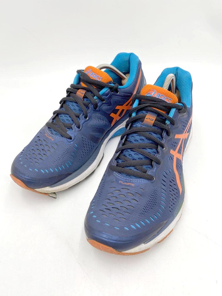 ASICS ... Schick ... TJG943 GEL-KAYANO 23  гель  ...  беговой  обувь    кроссовки   size26.5/ синий  ■■  мужской  ○