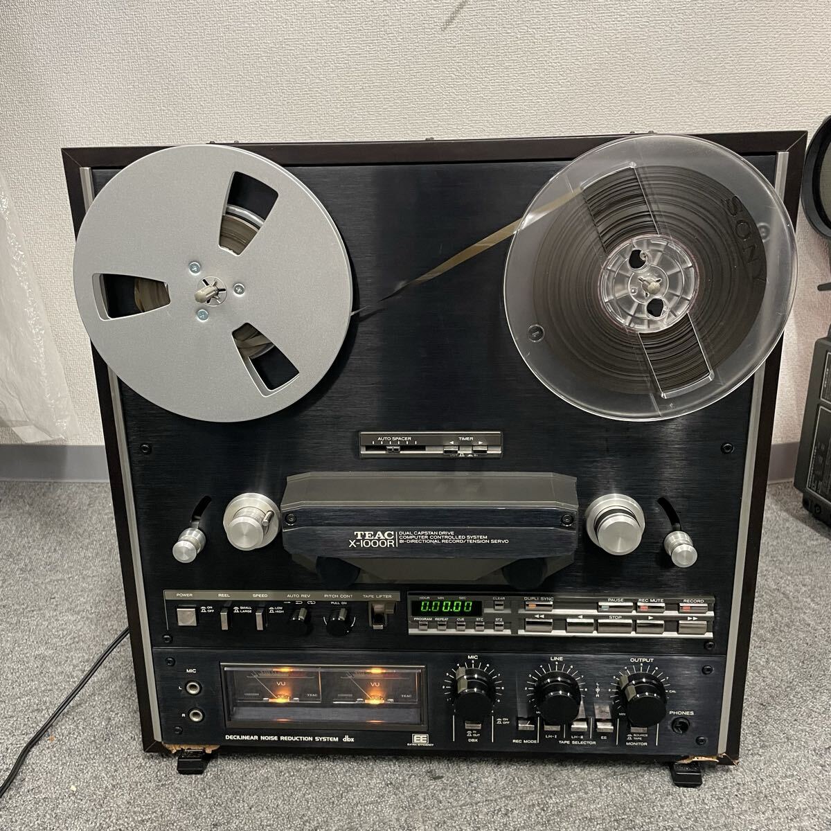 ww5373 TEAC X-1000RBL  катушечный   магнитофон    аудио аппаратура    звук   прибор