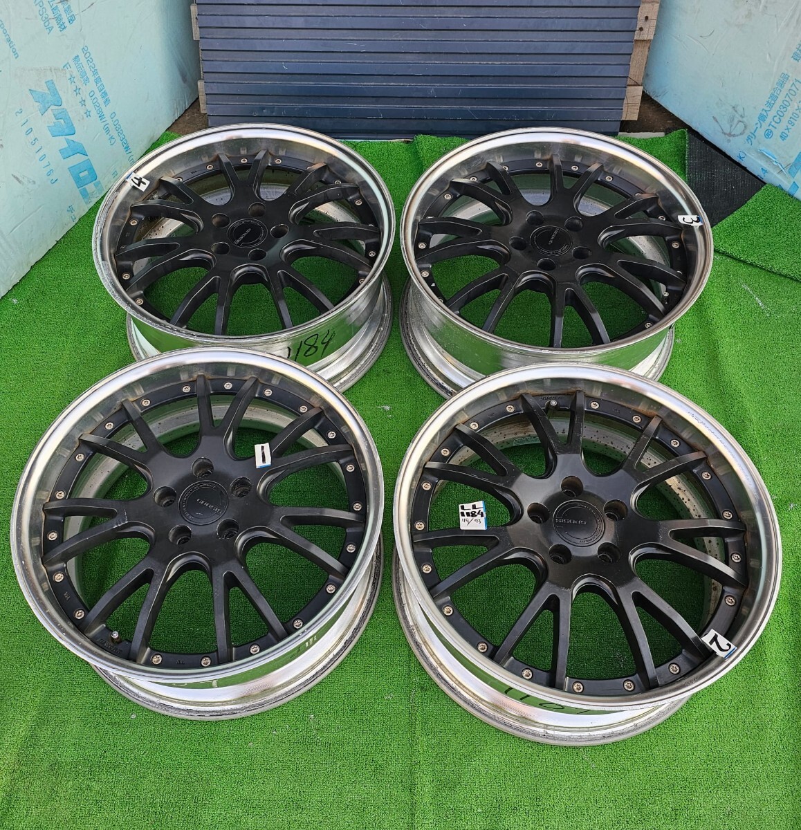 WORK ... GS4 алюминиевый диск 19 дюймов 8J+42 114.3/5H диск    только  4 штуки ... Alphard   Vellfire  20 30  Aristo   Celsior