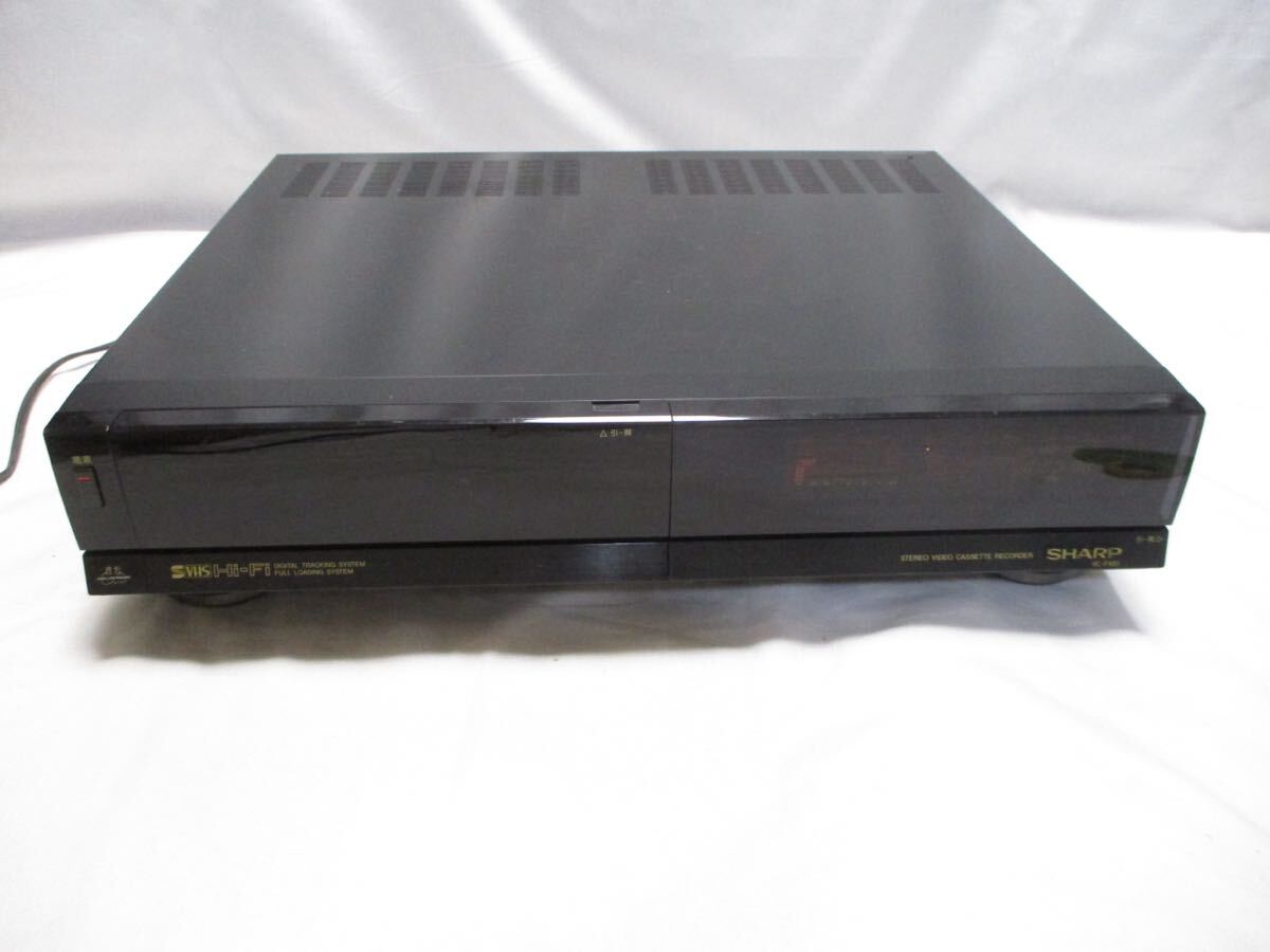 ...M260911G100★ SHARP S-VHS  видео   кассета  recorder 　VC-FX51