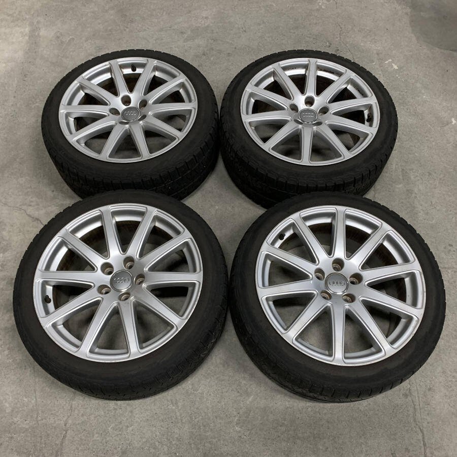 Audi ... AUDI TT  оригинальные диски  & зимняя резина  комплект   9Jx18 PCD112 5 отверстие  OFF+52○ товар в состоянии "как есть"