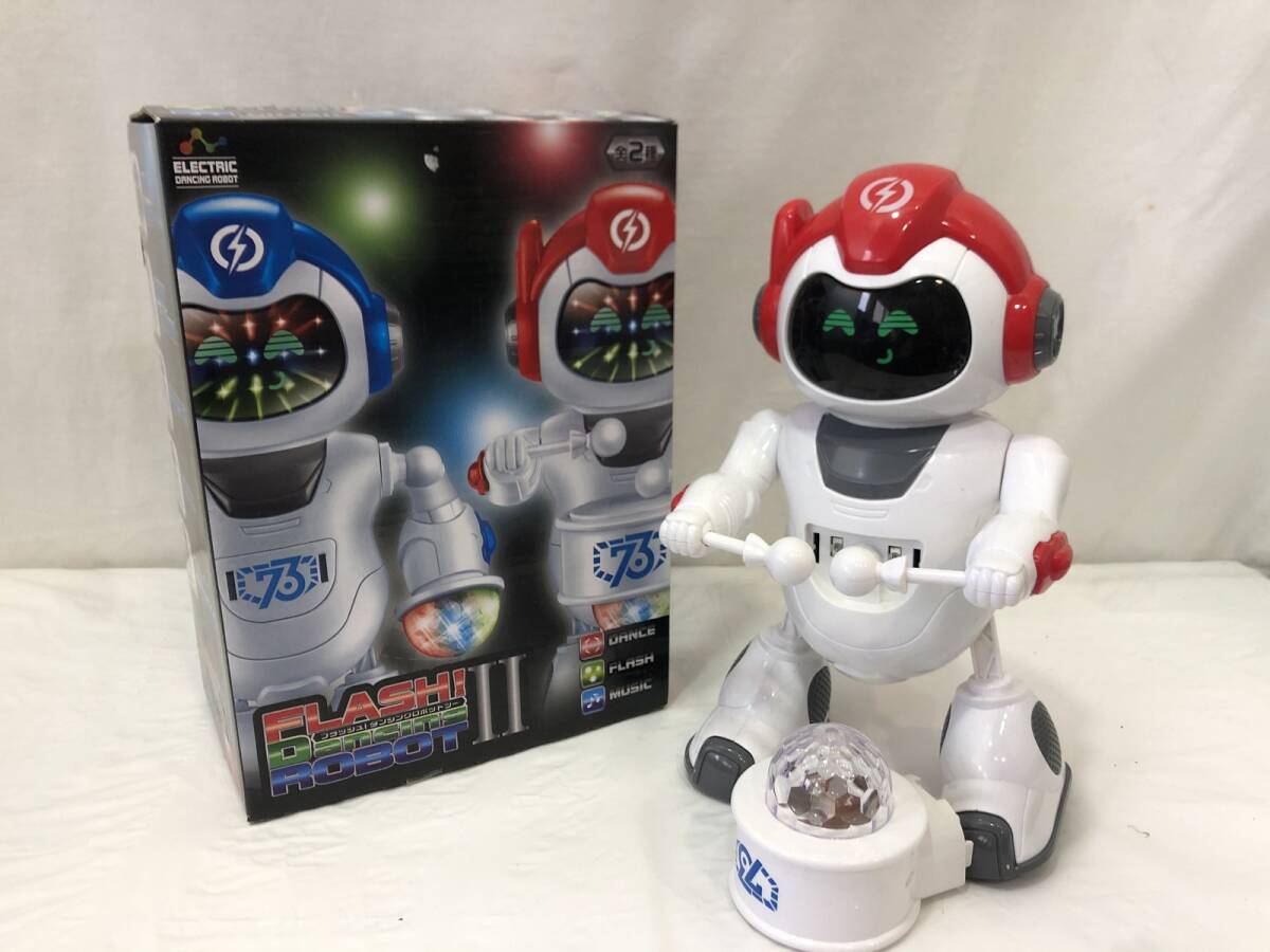 ELECTRIC DANCING ROBOT  вспышка ... робот  II  игрушка  /R