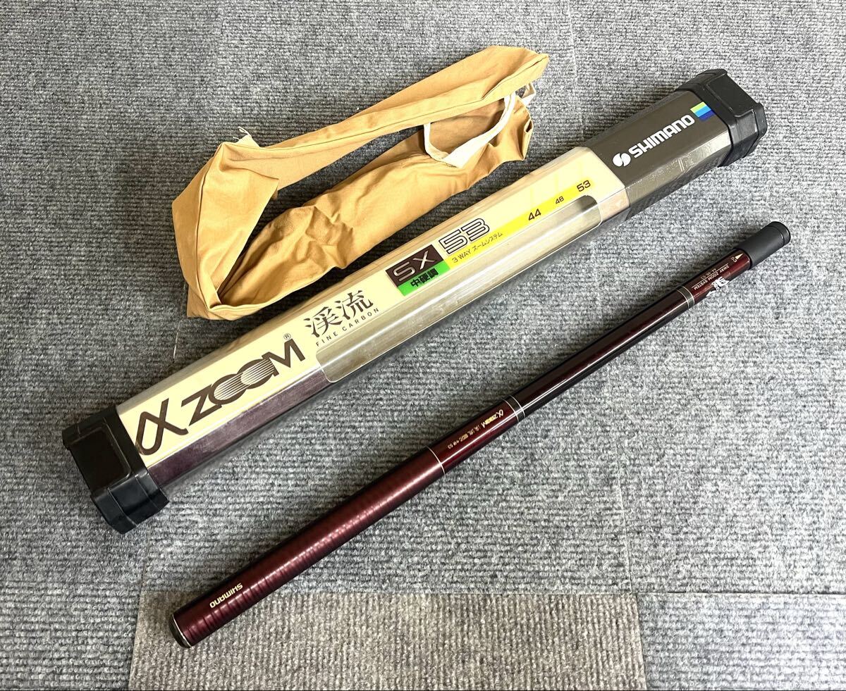 SHIMANO  simano  α ZOOM ... SX 53  твердый  ... ... рыболовный  ... рыболовный  ... удилище  0410③