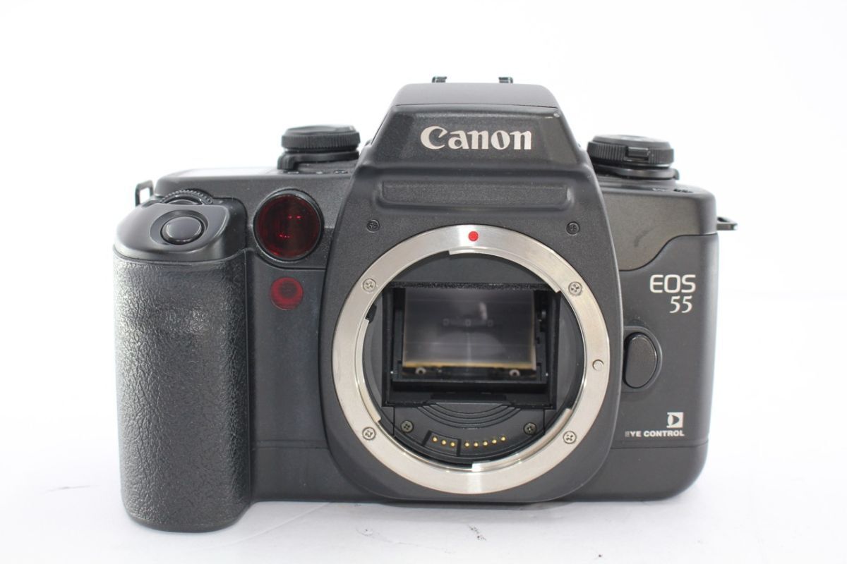 ★... превосходная вещь  ★ Canon  CANON EOS 55  черный   корпус   1 однообъективнай зеркальный  пленка  камера  ＃A3686