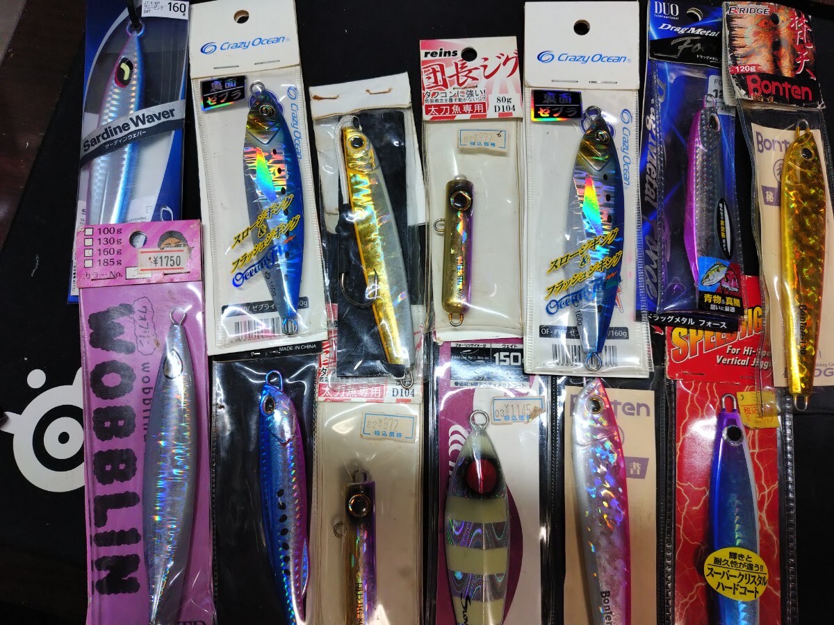 нераспечатанный ... 80g〜160g комплект   shimano reins duo crazy ocean