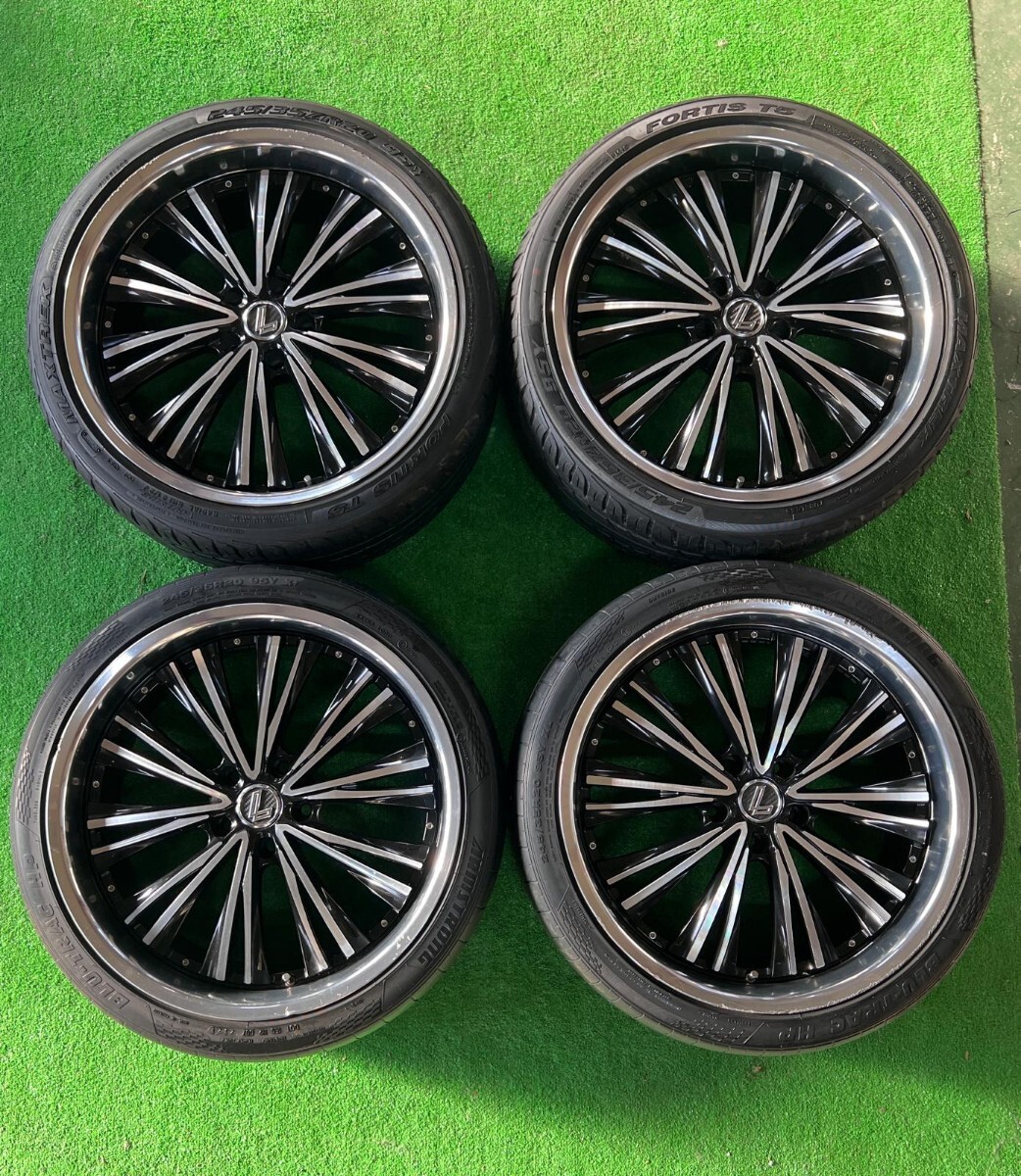 оптика   LENSO 245/35R20 5H PCD114.3 20X8.5J +48  Alphard   алюминиевый диск   4 штуки